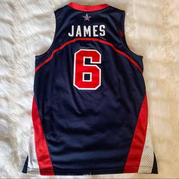 Nike Lebron James Basketball Olympic Jersey